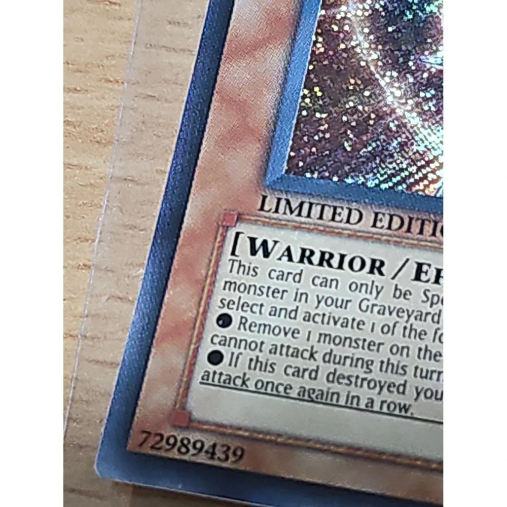 Black Luster Soldier - Envoy of the Beginning MC2-EN004 HP Holo Bleed Misprint